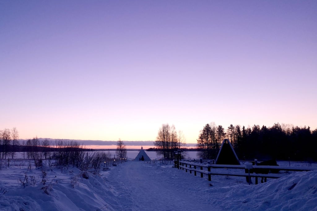 Winterzauber am Olkkajärvi-See: Tui Deutschland nimmt Lappland neu in sein Winterprogramm auf.