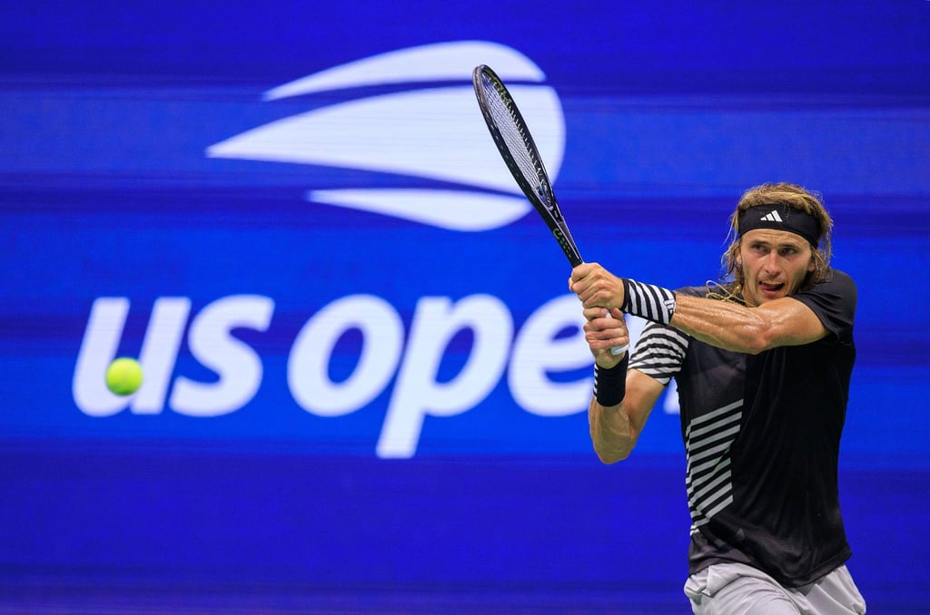 Alexander Zverev trifft im Viertelfinale bei den US Open auf Carlos Alcaraz.