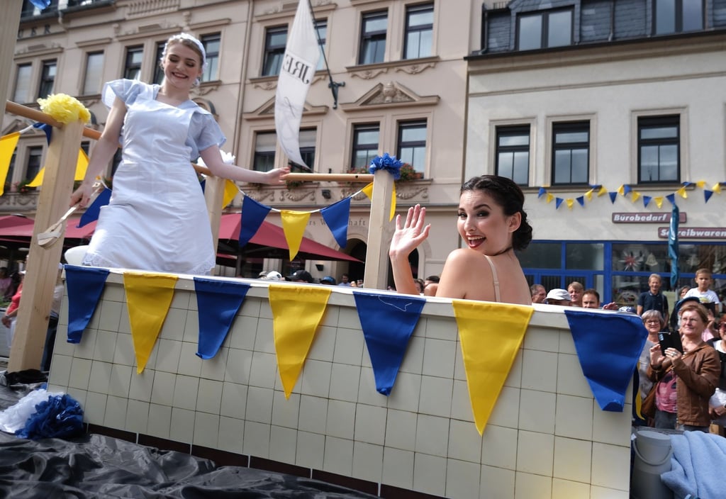 Am ersten Septemberwochendende findet traditionell Sachsens größtes Volks- und Heimatfest statt.