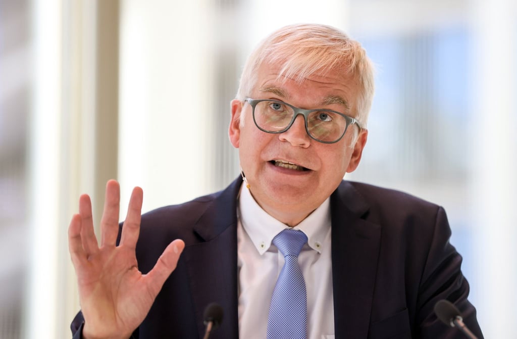 Hartmut Vorjohann (CDU), Finanzminister von Sachsen.