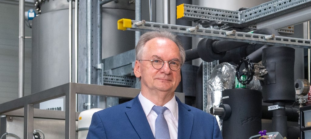 Sachsen-Anhalts Ministerpräsident Rainer Haseloff sorgt sich um die Industrie. Vor allem die Chemieindustrie kämpft mit hohen Energie- und Rohstoffkosten.