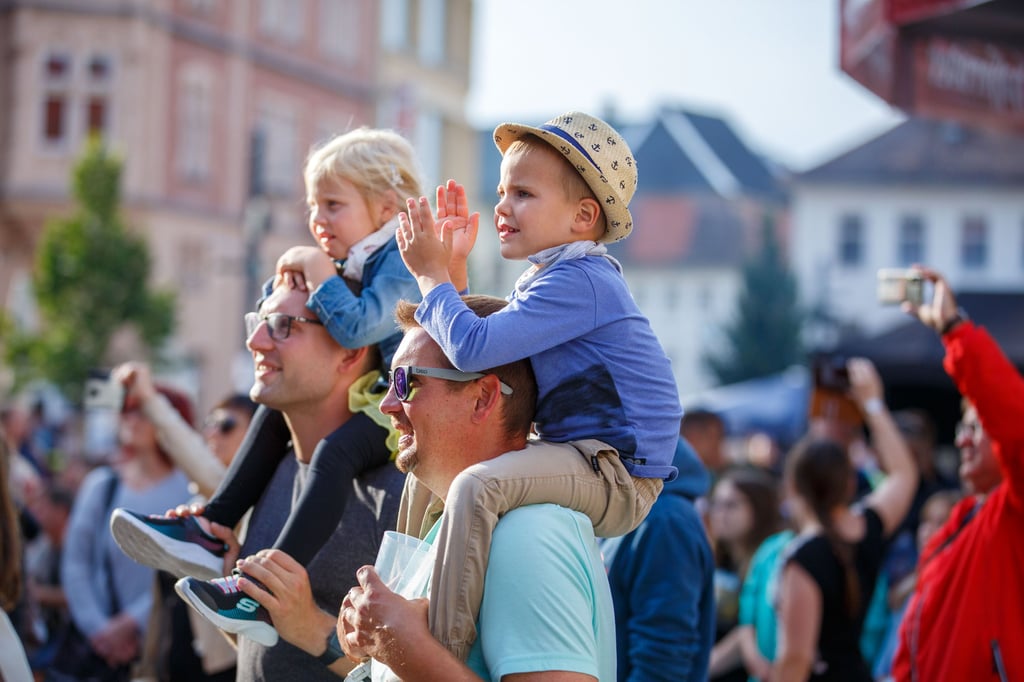 Das jährliche Stadtfest ist ein beliebter Treffpunkt für die Weißenfelser und ihre Gäste.
