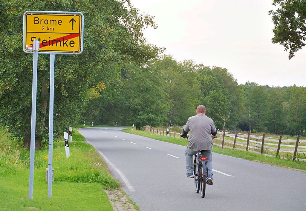 Nach wie vor fehlt zwischen Steimke und Brome der erwünschte Radweg. Die Steimker wollen dafür kämpfen.