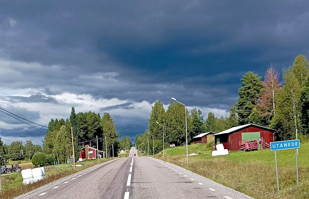 Wolken dominierten an vielen Reisetagen das Wetter, hier in der schwedischen Provinz Jämtland.