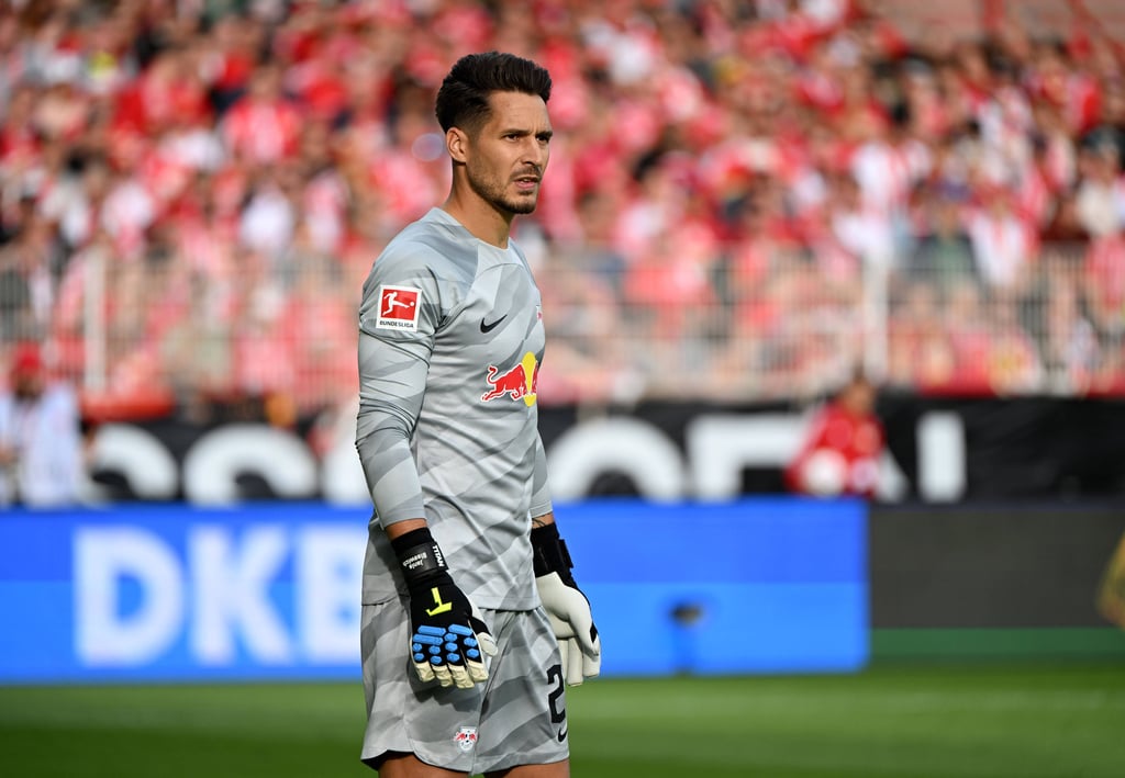 Janis Blaswich steht bei RB Leipzig im Tor.