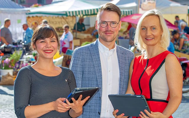 Naumburger Stadtverwaltung: Personell aufgestockt: Dreier-Team soll ...