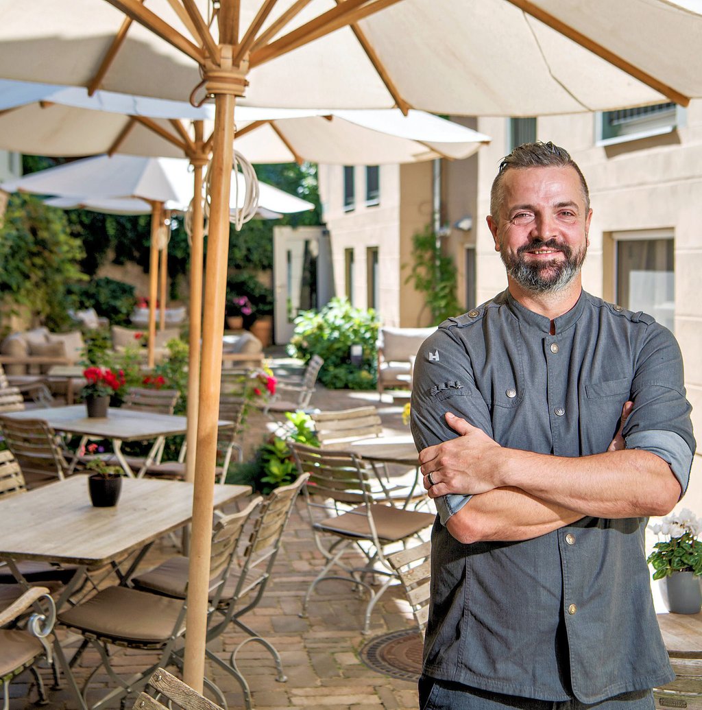 Tilo Kucel-Strate ist neuer Chefkoch im „Gasthaus Zufriedenheit“ in Naumburg.