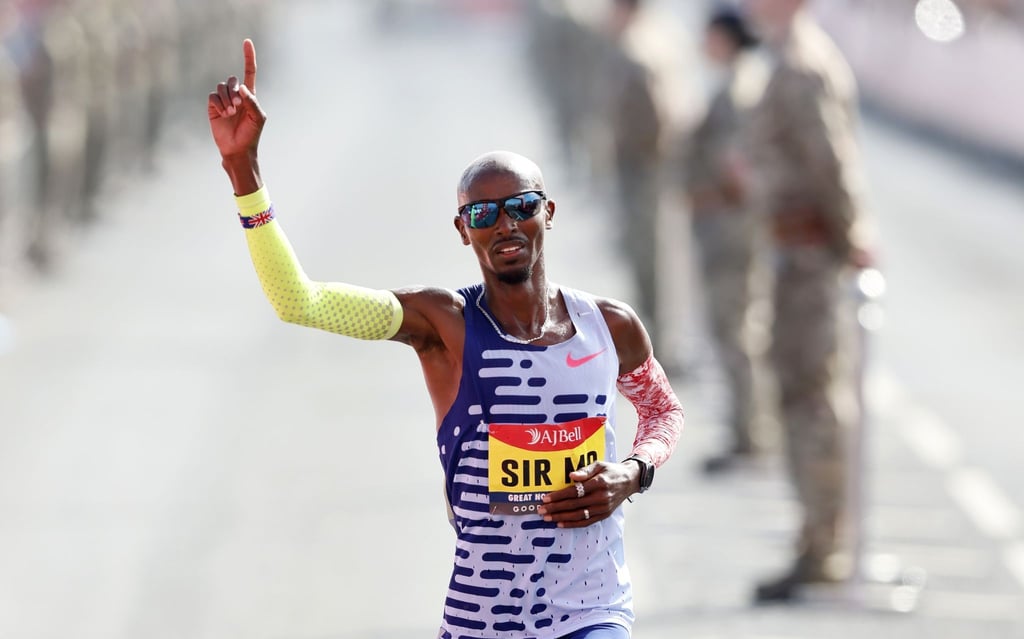 Beendete seine Lauf-Karriere: Mo Farah aus Großbritannien.