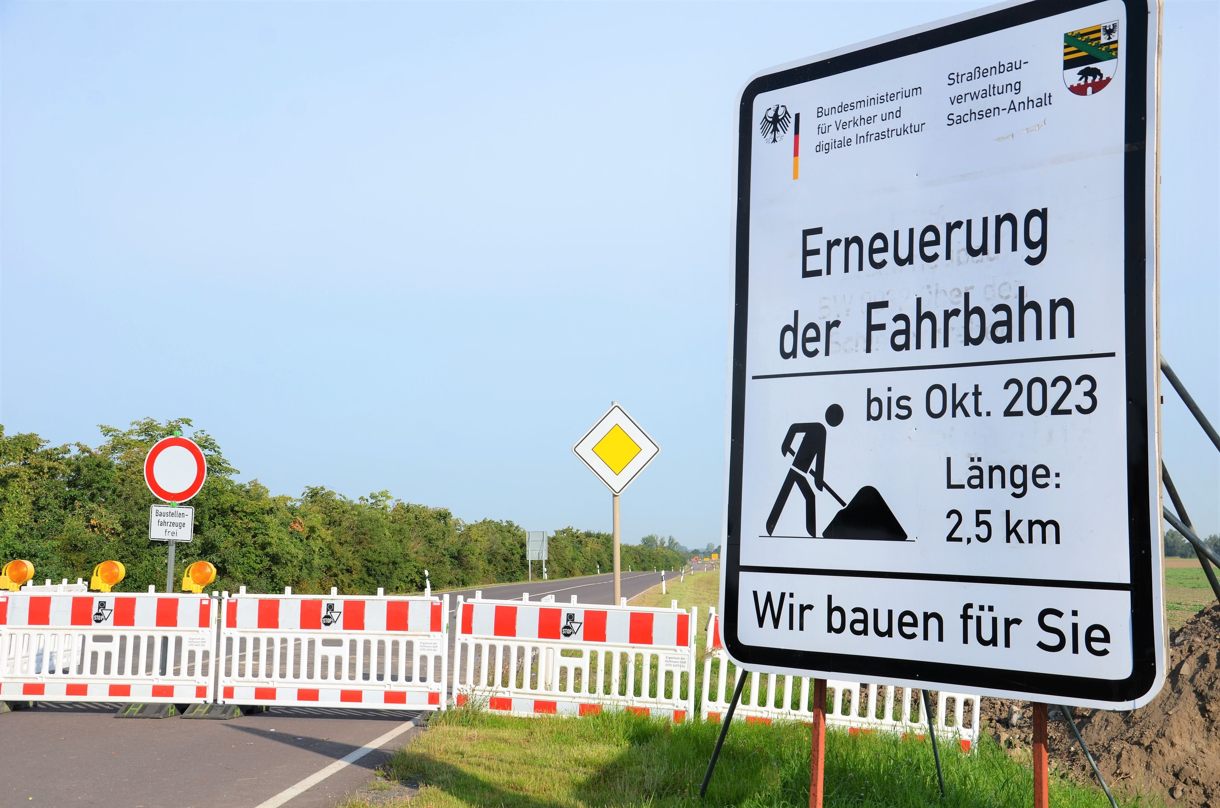 Verkehr: B184 Nach Vollsperrung Zwischen Magdeburg Und Dessau Wieder ...