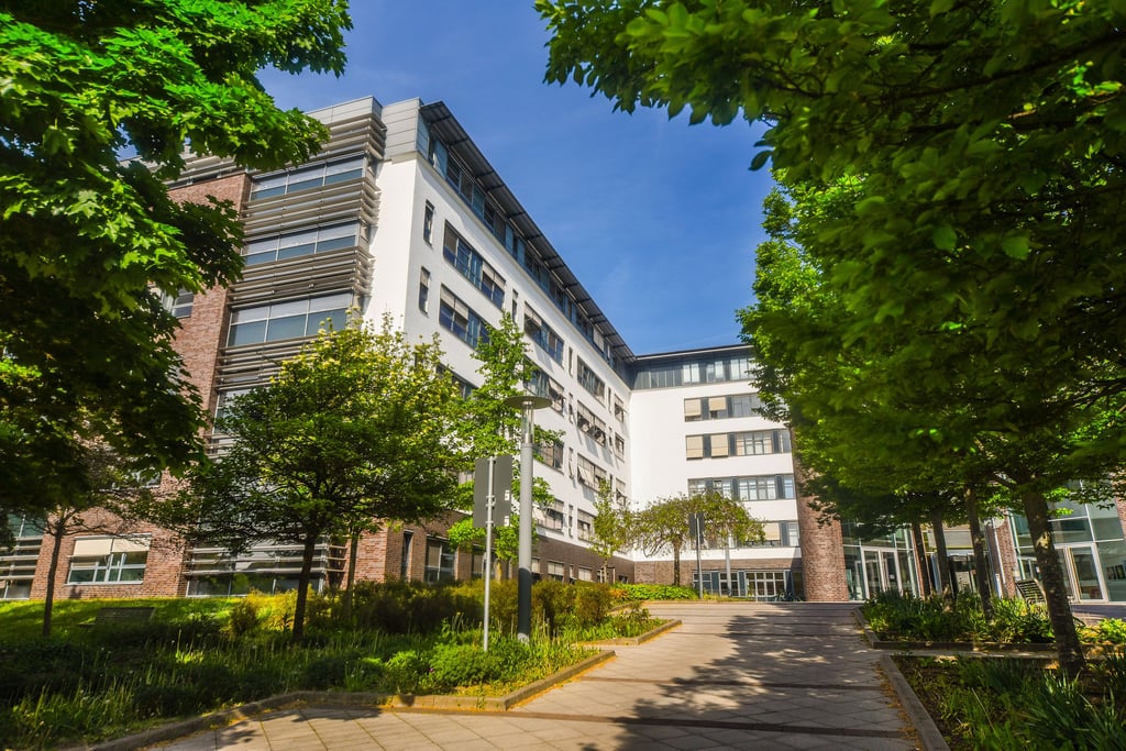Das Basedow-Klinikum in Merseburg