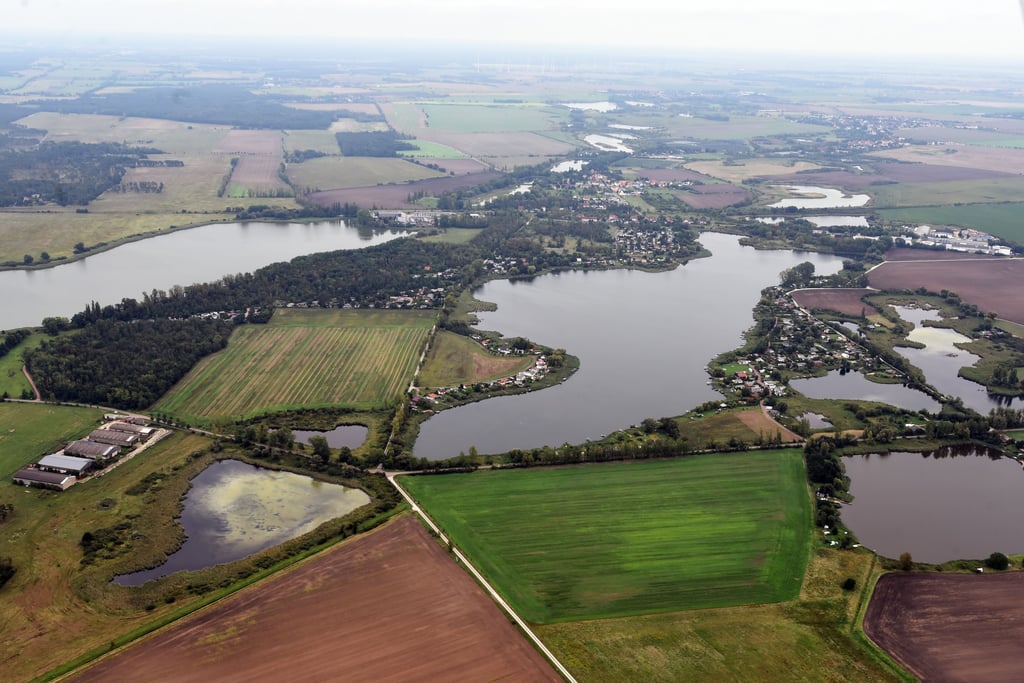 Im Löbitzsee bei Micheln wurden Blaualgen gefunden.