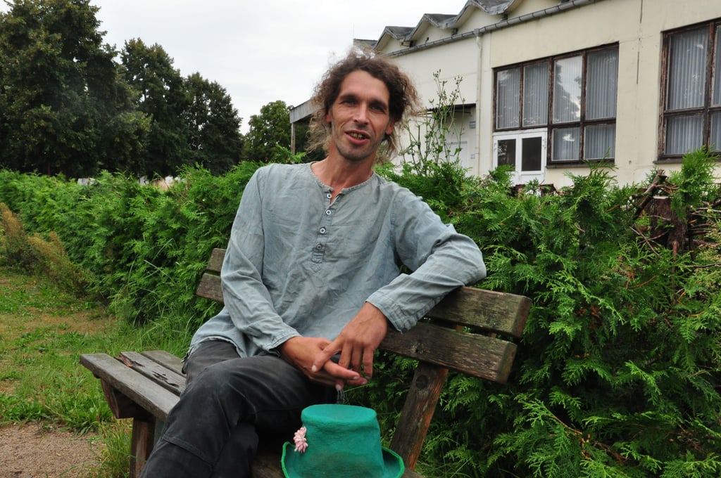 Dirk Szodrak vorm Kulturhaus Kalbe, wo am 15. September das Kandidatenforum stattfindet.
