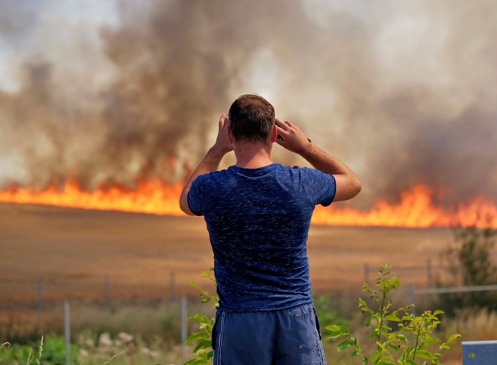 Der Burgenlandkreis möchte sich besser gegen Flächenfeuer, so auf Feldern, aufstellen.