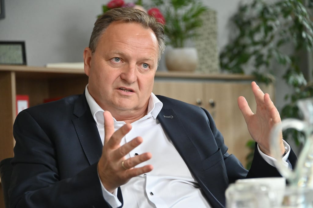 Bildungsstaatssekretär Jürgen Böhm: "Wir haben die Arbeitszeit in gewisser Weise nur ans Niveau anderer Bundesländer angeglichen."