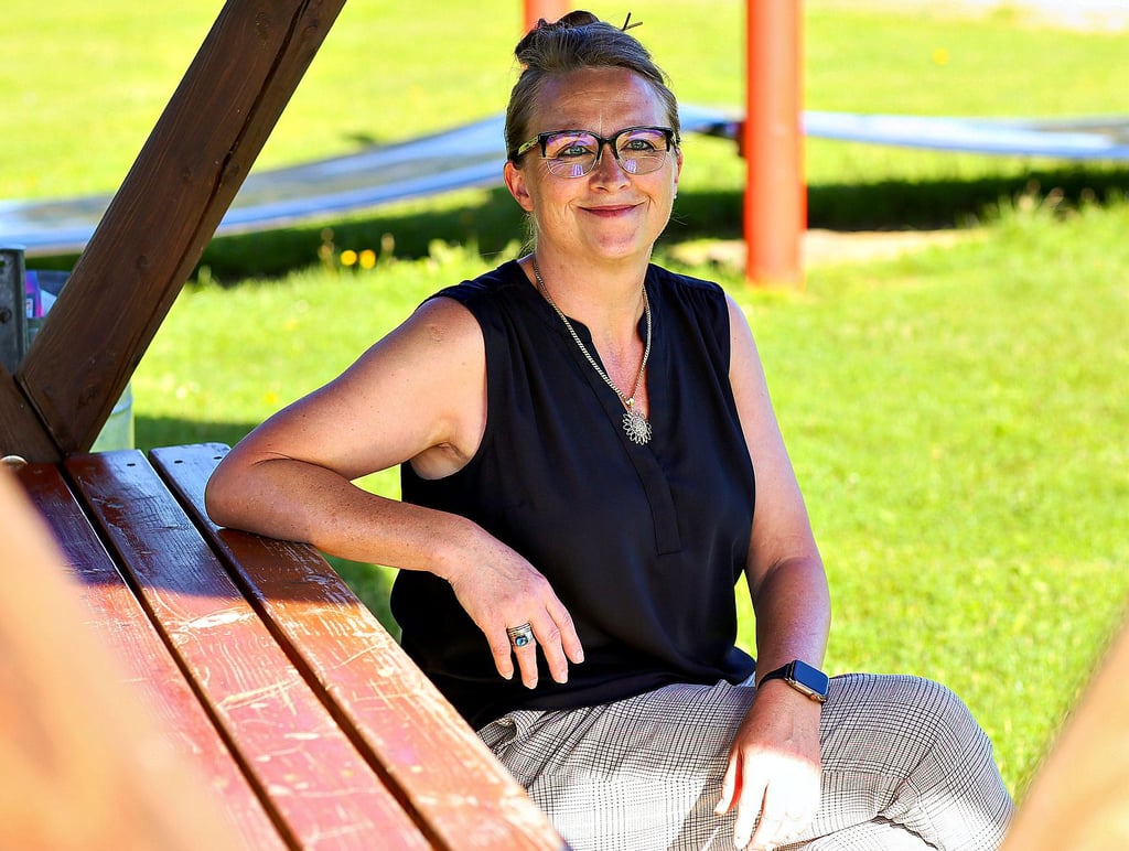 Anja Beyer-Würtenberger ist die Herausforderin.