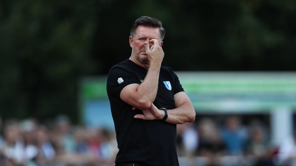 FCM-Trainer Christian Titz muss sich über die Besetzung der rechten Außenbahn Gedanken machen.