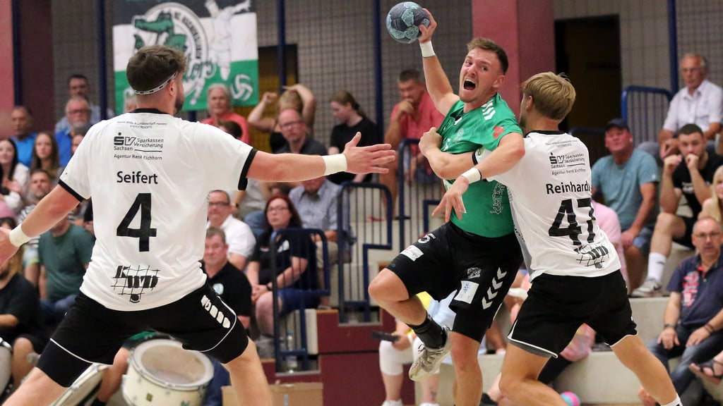 Pit Seifert und Aschersleben sind Sonntag in Dreden gefordert.