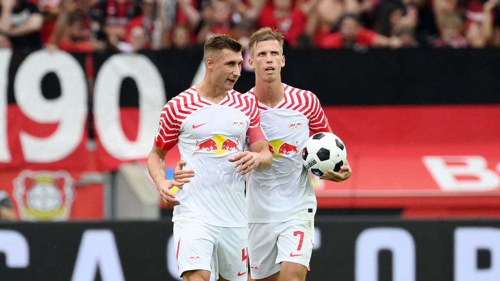 Fehlen RB verletzungsbedingt gegen Augsburg: Willi Orban (l.) und Dani Olmo