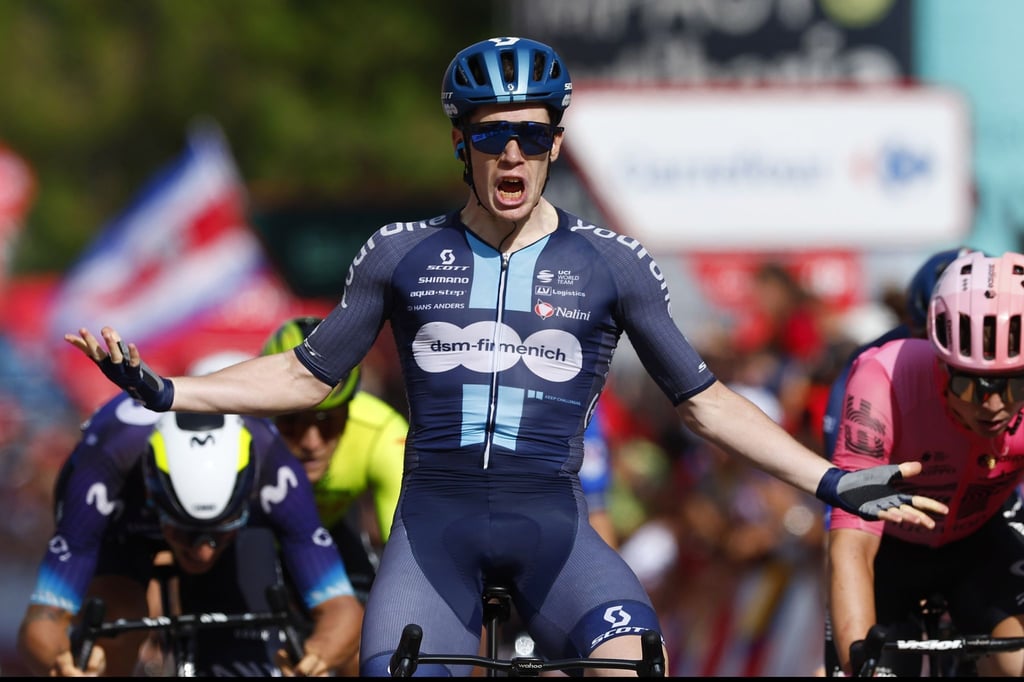 Gewann die 19. Vuelta-Etappe im Massensprint: Alberto Dainese.
