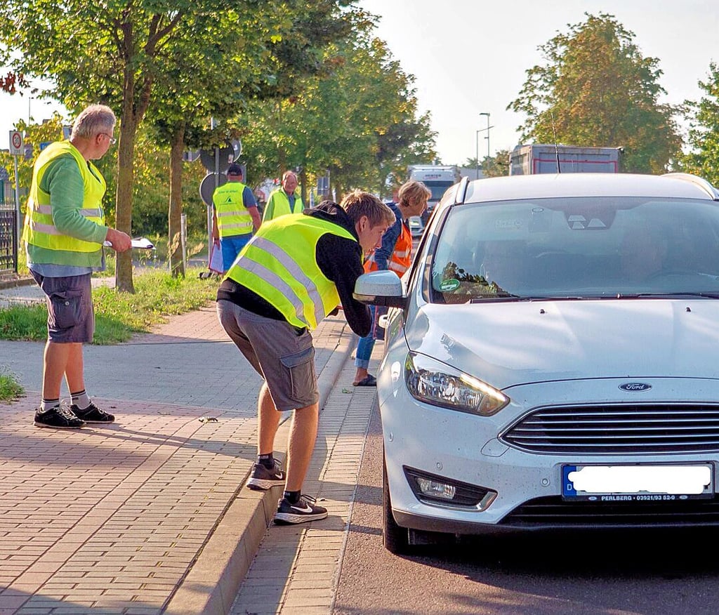 Eine Verkehrsumfrage ist unter anderem auf der Zerbster Chaussee (Bundesstraße 246a) vorgenommen worden, unter anderem um Verkehrsströme in Burg zu identifizieren.