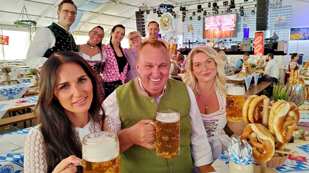 Die Wiesngaudi in Wernigerode hat begonnen.