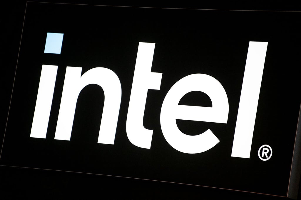 Das Logo von Intel.