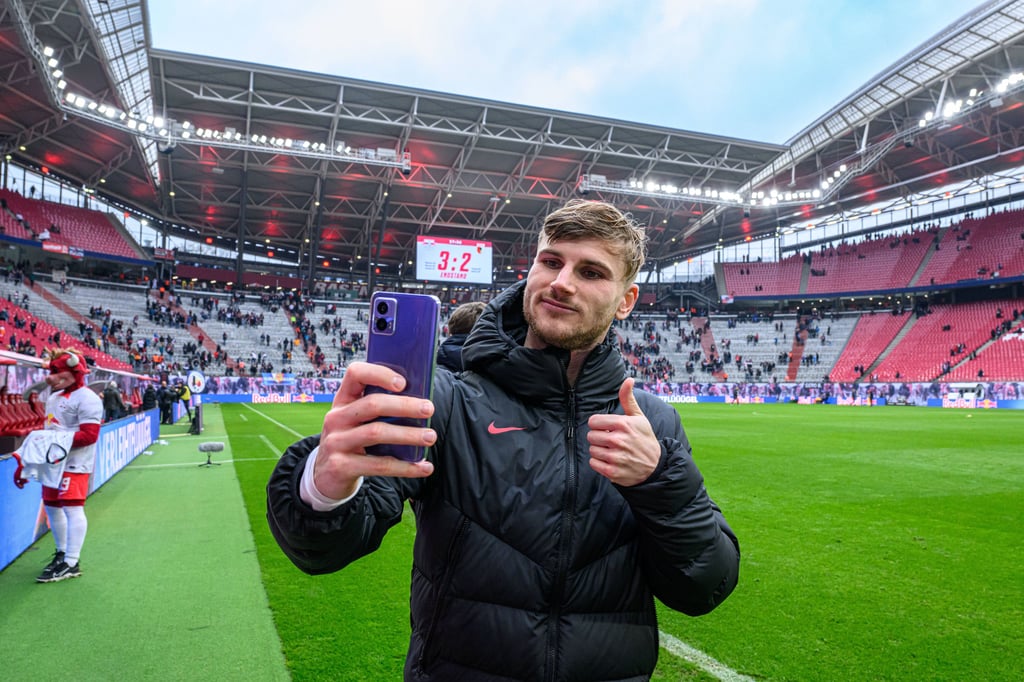 Im letzten Heimspiel gegen den FC Augsburg war Timo Werner der Matchwinner für RB Leipzig.