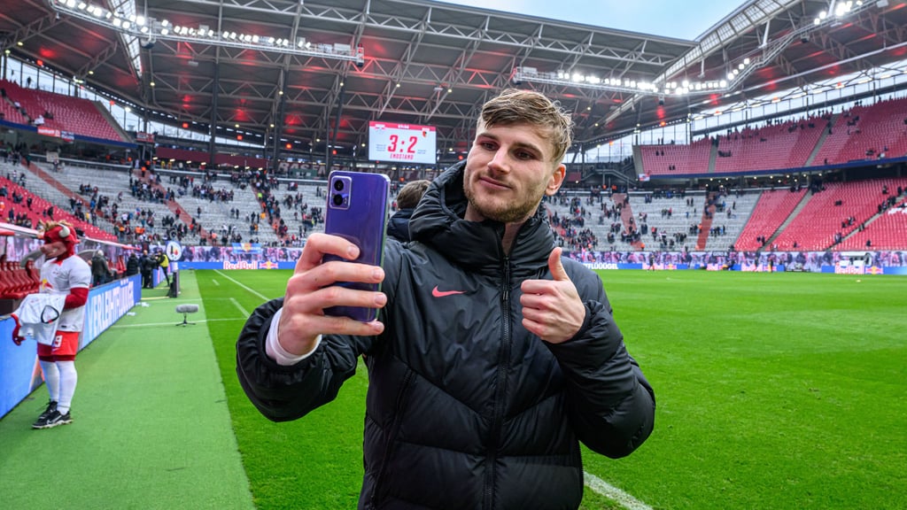 Im letzten Heimspiel gegen den FC Augsburg war Timo Werner der Matchwinner für RB Leipzig.