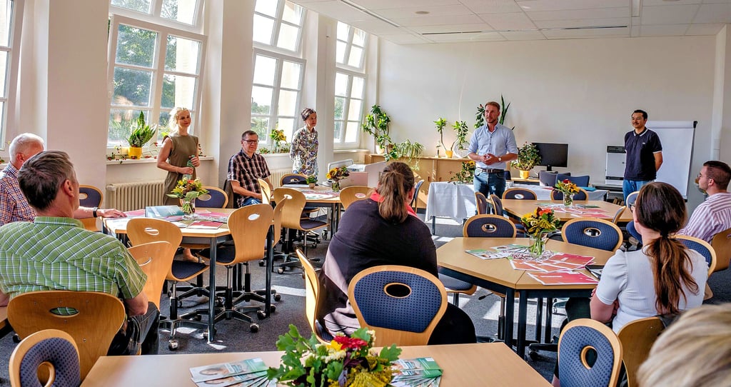 In der Rosa-Luxemburg-Schule in Wittenberg ist am Donnerstag zur Gewinnung von Seiteneinsteigern im Lehrerberuf eingeladen worden.