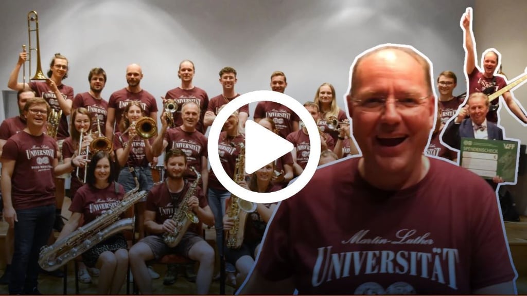 Vorfreude auf eine große Reise: Die hallesche Uni-Bigband geht auf USA-Tour und wird mehrere Konzerte in Halles Partnerstadt Savannah geben.