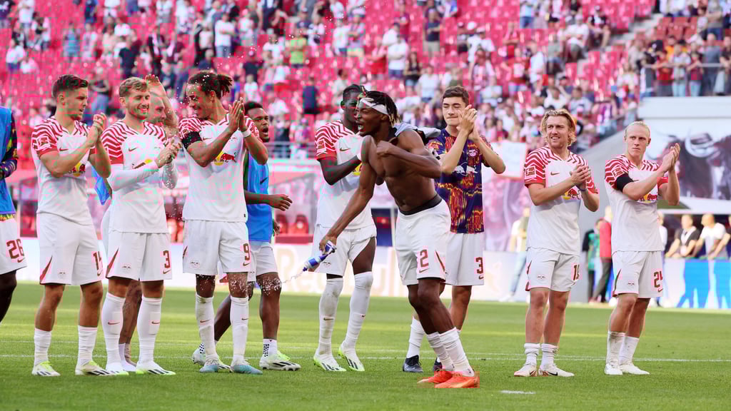 RB Leipzig macht Boden auf Spitze gut und klettert auf Rang drei