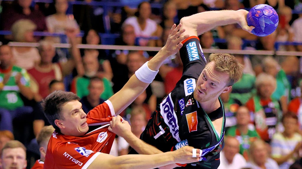 Felix Claar überragte gegen Lemgo mit zwölf Treffern. Auch dank seiner Tore konnte SCM-Trainer Bennet Wiegert letztlich „mit dem Spiel und dem Ergebnis sehr gut leben“.