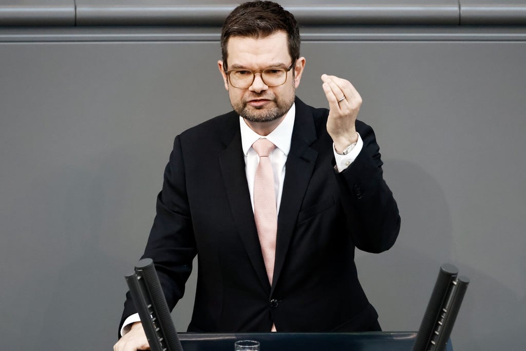 „Man kann sich fragen, ob die CDU diesen Antrag hätte stellen sollen. Aber das waren nicht wir“: FDP-Justizminister Marco Buschmann.
