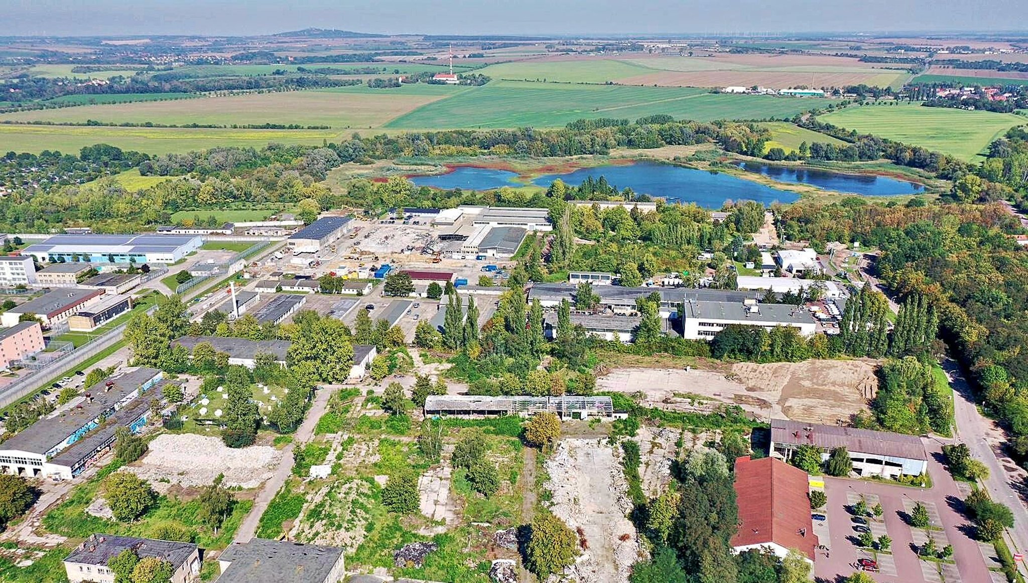 Frohe Zukunft in Halle Industriebrache an der Dessauer Straße soll