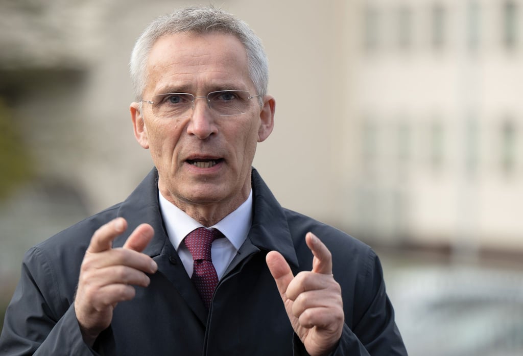 Jens Stoltenberg rechnet nicht mit einem schnellen Ende der Kämpfe in der Ukraine.