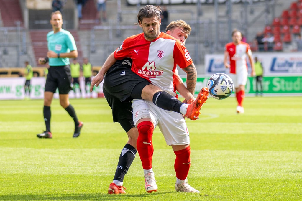 Dominic Baumann traf überlegt zum 1:0.