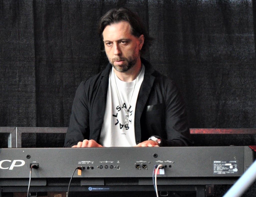 Pianist Alberto Pizzo beim Kartoffelfest 2023 in Genthin.