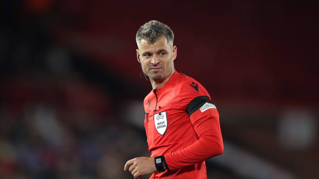 Enea Jorgji pfeift zum ersten Mal ein RB-Spiel.