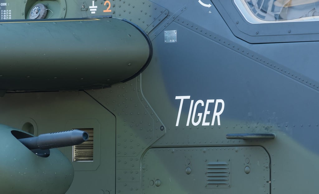 Ein Kampfhubschrauber „Tiger“.