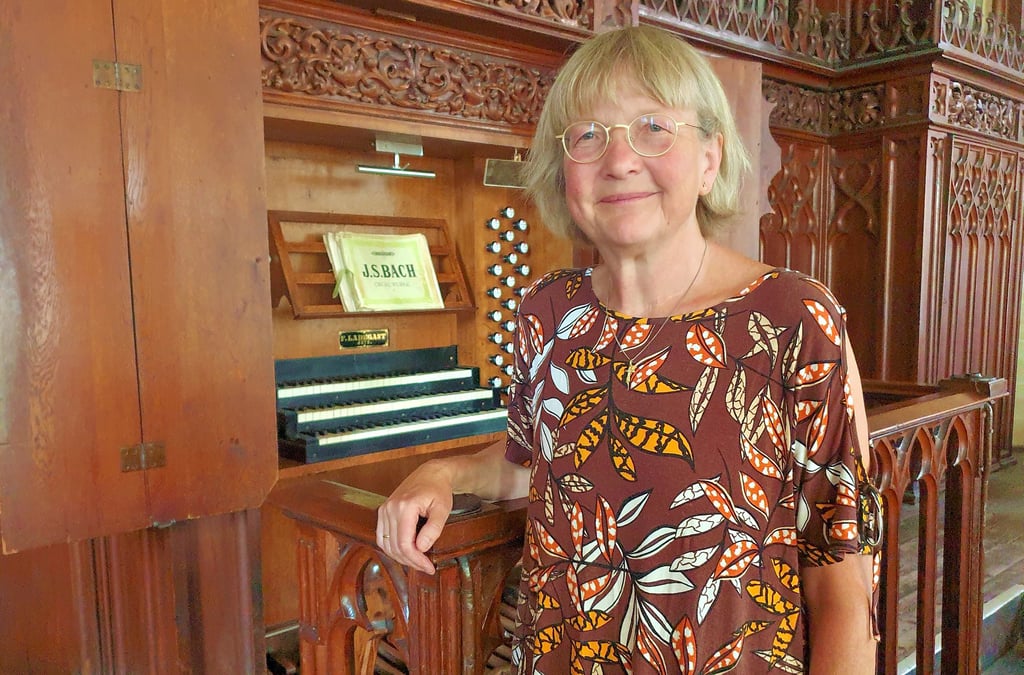 Die berühmte, klangschöne Ladegast-Orgel in der Jakobskirche fasziniert Kirchenmusikdirektorin Martina Apitz noch immer.