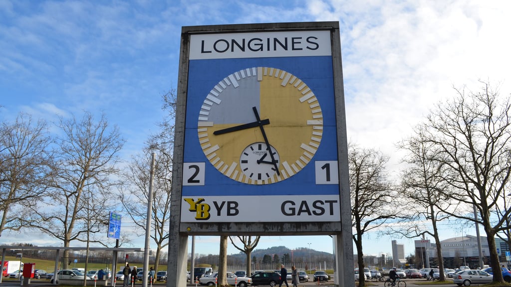 Legendäres Relikt: Wankdorf-Uhr von der WM 1954.