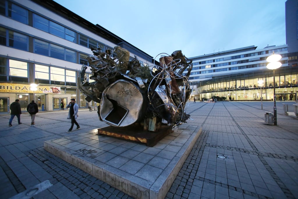 Der Campus der Universität in Jena (Thüringen).