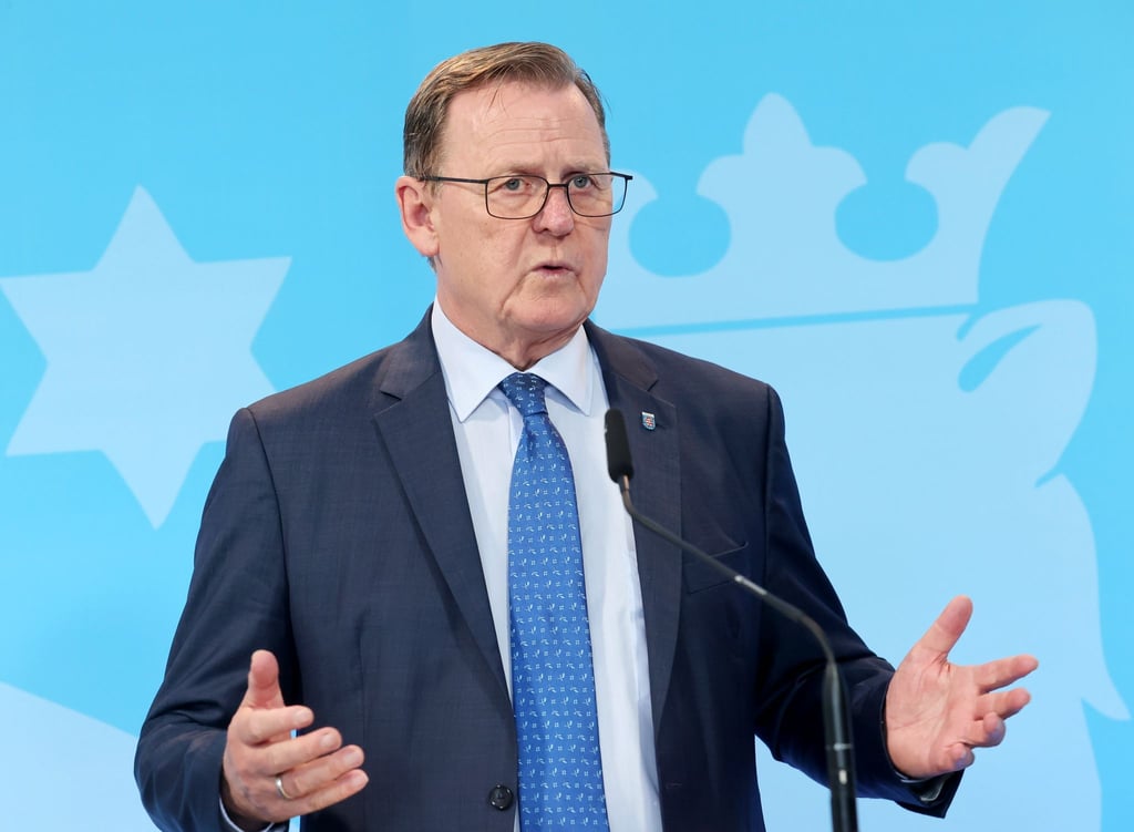Bodo Ramelow (Die Linke), Ministerpräsident von Thüringen.