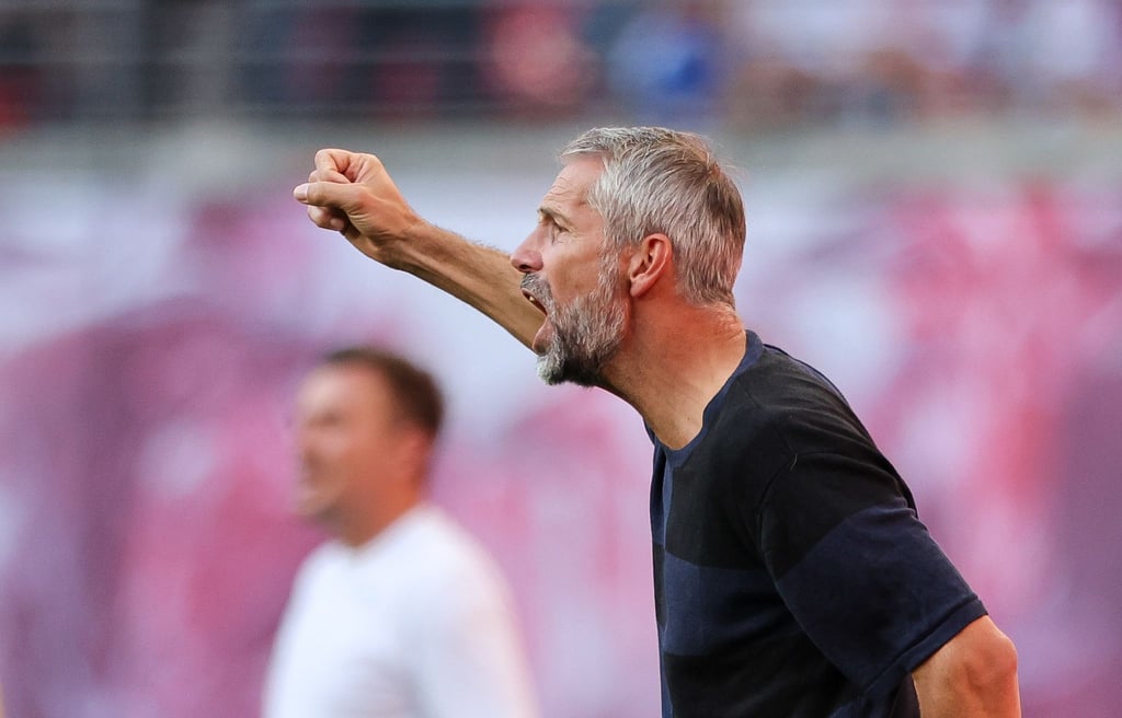 Leipzigs Trainer Marco Rose reagiert.