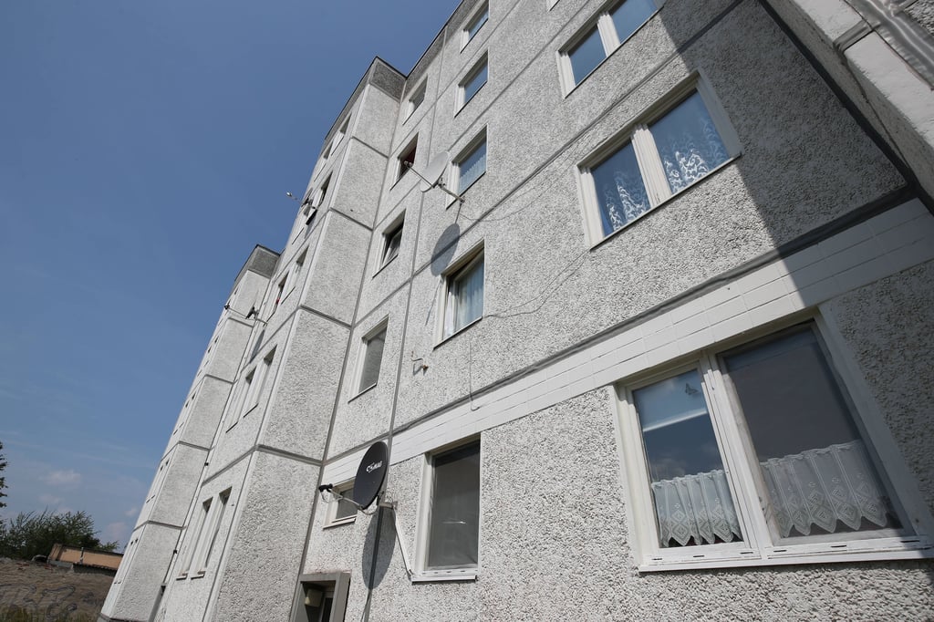 Viele Wohnungen in Plattenbauten stehen in Sachsen-Anhalt leer.