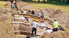 Im Juli haben Archäologen und Helfer in Wernigerode einen Teil der Überreste des verschollenen Klosters   Himmelpforte freigelegt.