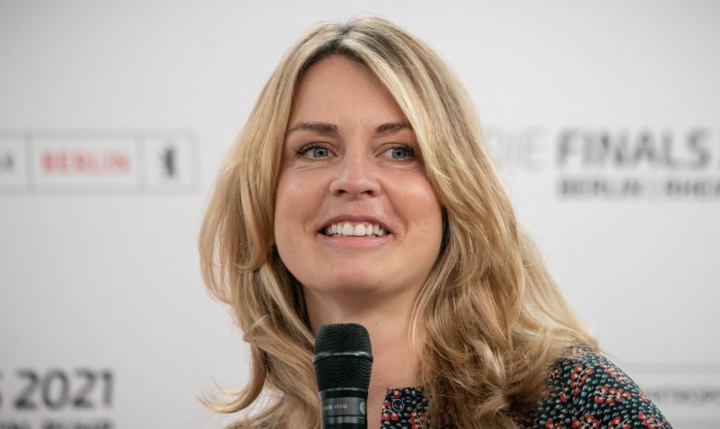 Jessy Wellmer, Sportmoderatorin bei ARD und RBB.