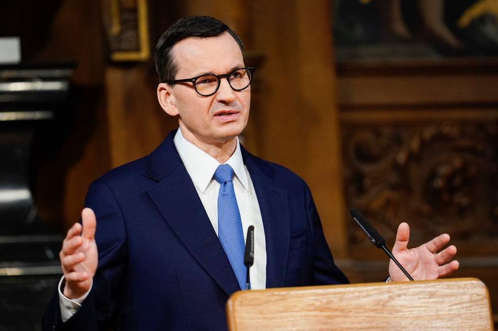 Der polnische Ministerpräsident Mateusz Morawiecki.