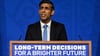 Rishi Sunak, Premierminister von Großbritannien, will die Klimaziele seines Landes auf breiter Front aufweichen.