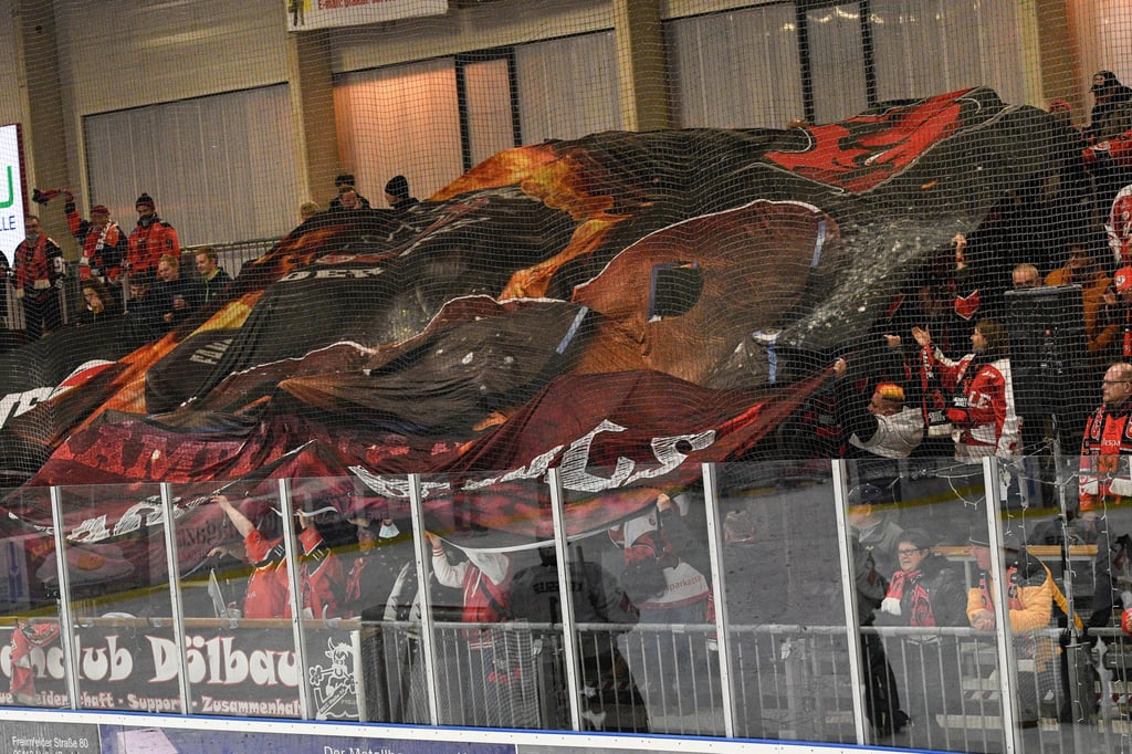 Kinder bis 14 Jahre können bei den Saale Bulls kostenlos in den Fanblock.
